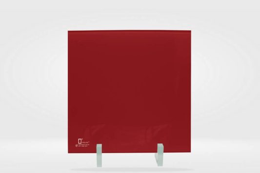 Kính ốp bếp màu Đỏ ruby Kính Màu Đỏ Ruby cường lực