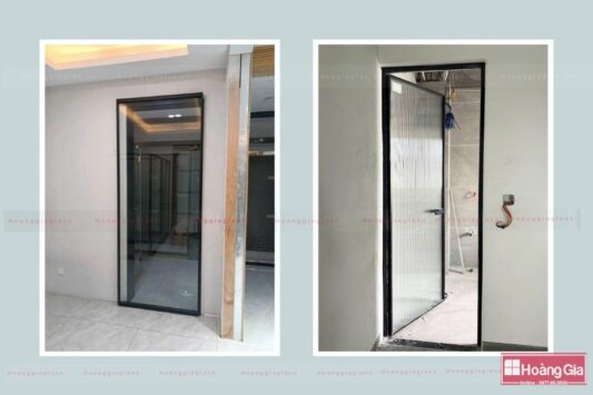 Mẫu cửa Hệ Slim trượt bóng ma 1 cánh